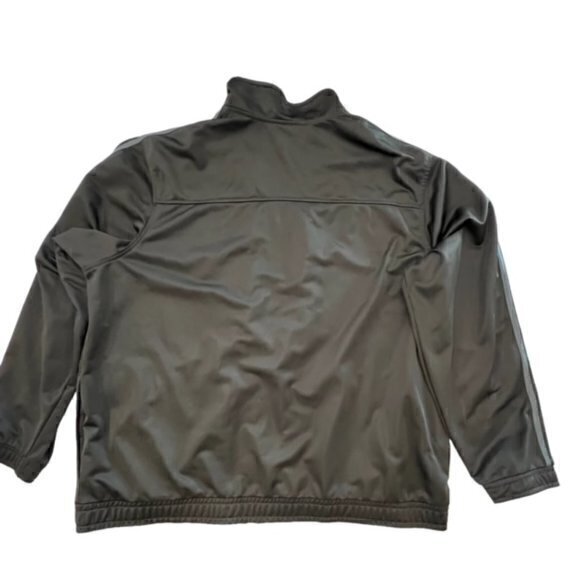 🛍️2 for $25 Sale🛍️ Starter Jacket Men's Size 3XL Black Grey stripes Zip‎ Up - Picture 10 of 15
